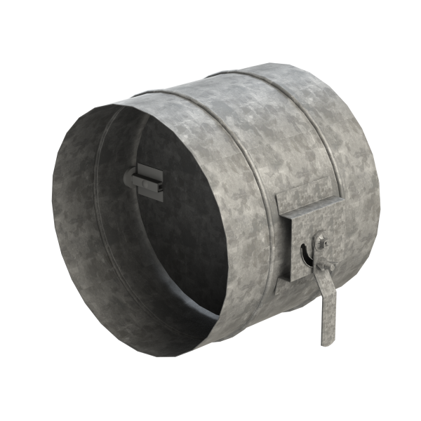 NCA S900 SBD Circular Single Blade Damper HVC HVC